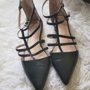 Black scrappy flats Juicy Couture